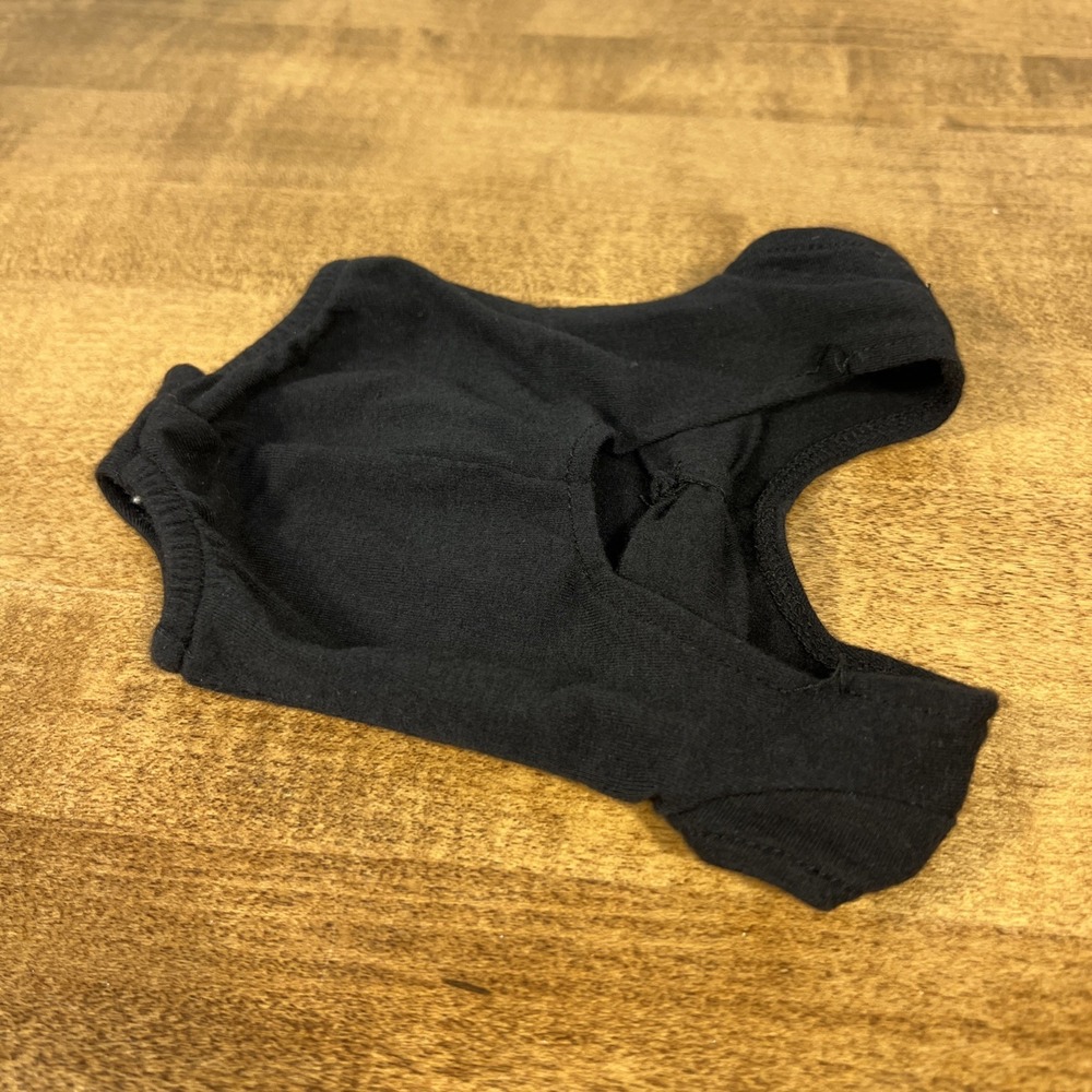American Girl Ballet Black Leotard with Back Bow - Picture 3 of 12